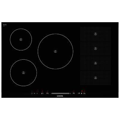 Siemens EH875MP17E Induction Hob, Black Siemens EH875MP17E Induction Hob, Black